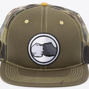 Olive Mesh Trucker